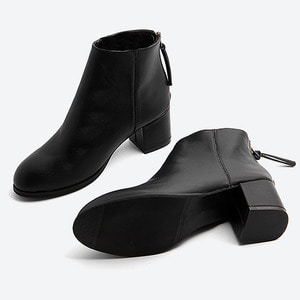 YO128 Cow Leather Basic Ankle Boots [당일발송]